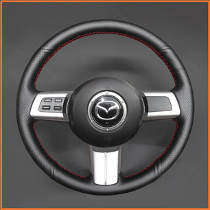 MEWANT Lenkradbezug für Mazda MX-5 2006-2014  Mazda RX-8 2009-2013  Mazda CX-7 CX7 2007-2009