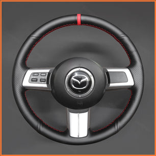 MEWANT Lenkradbezug für Mazda MX-5 2006-2014  Mazda RX-8 2009-2013  Mazda CX-7 CX7 2007-2009