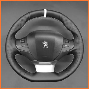 MEWANT steering wheel cover for Peugeot 308 2013-2021 / 308 SW 2014-2021