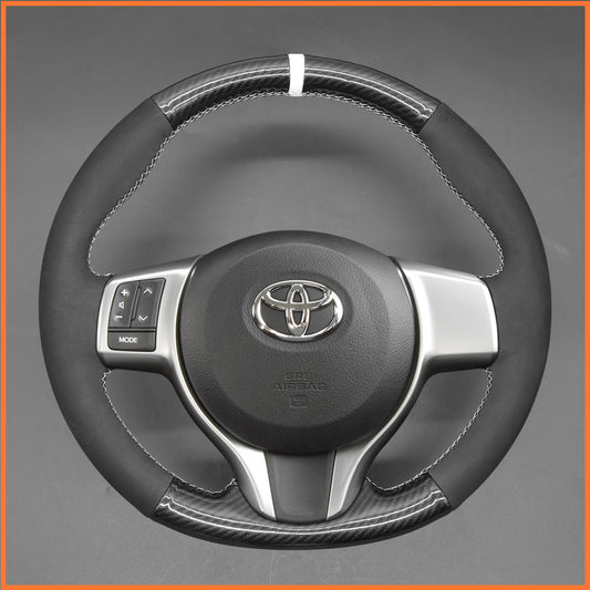 MEWANT Lenkradbezug für Toyota Yaris 2011-2020 / Verso S 2010-2017 / Vitz 2011-2019 / Ractis 2010-2016