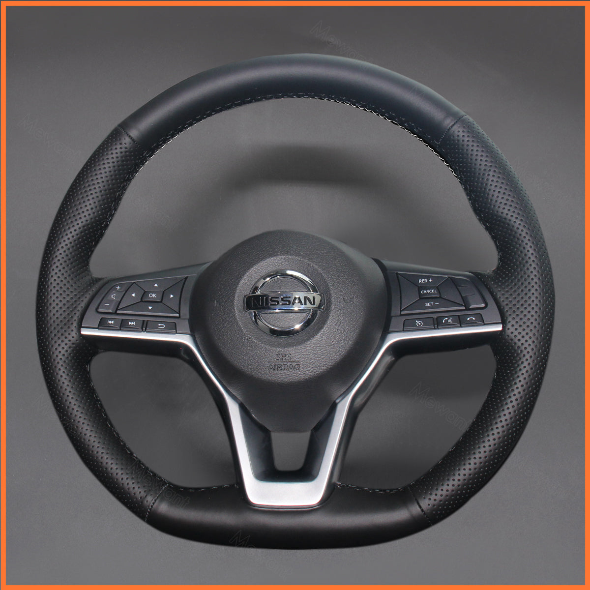 MEWANT Steering Wheel Cover for Nissan Armada 2016-2021 / Infiniti QX56 2012-2013