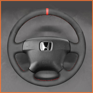 MEWANT Steering Wheel Cover for Honda Civic 2001-2003 / Odyssey 2002-2004 / Stream 2000-2004