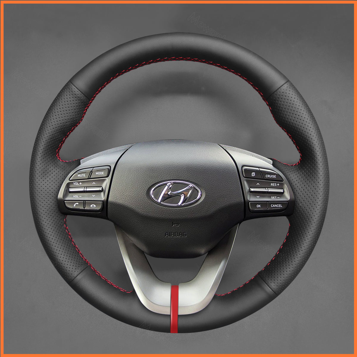 MEWANT Lenkradbezug für Hyundai i30 III 2017-2023
