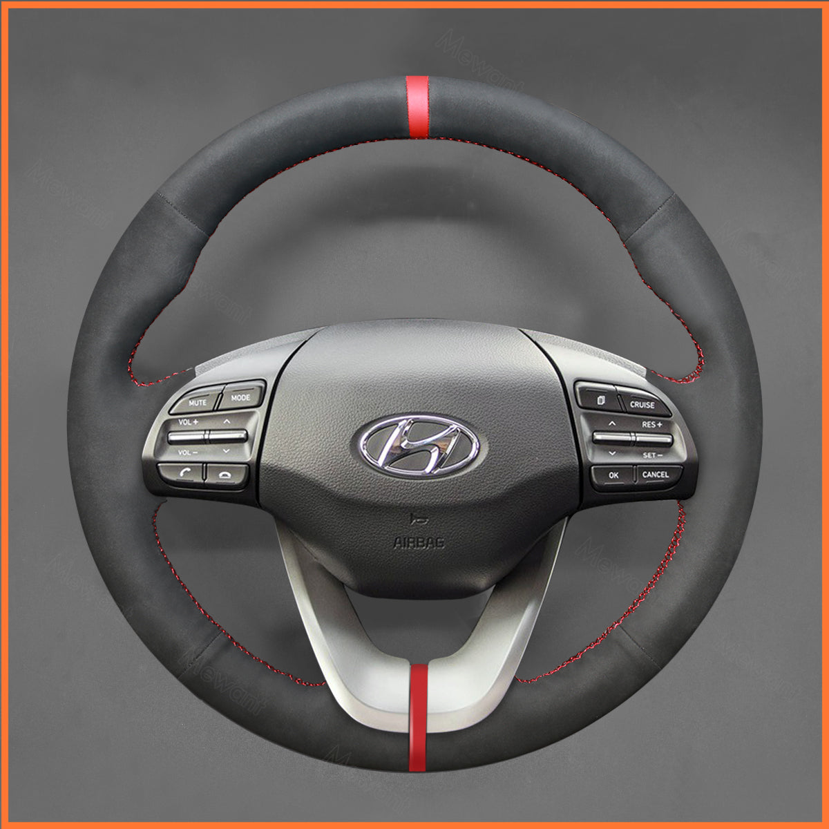 MEWANT Lenkradbezug für Hyundai i30 III 2017-2023