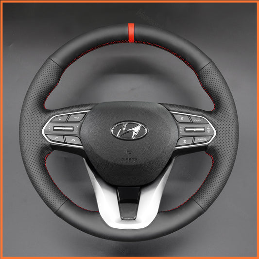 MEWANT Lenkradbezug für Hyundai Santa Fe IV 2018-2023