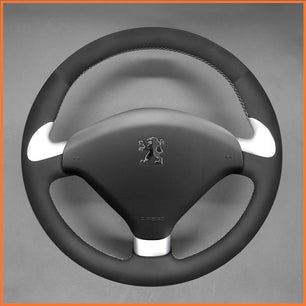 MEWANT steering wheel cover for Peugeot 307 CC 2004-2008 / 307 (Sport) 2006-2007