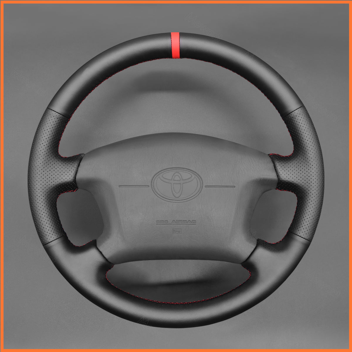 MEWANT Lenkradbezug für Toyota Camry 1998-2002 / Corolla 1998-2001 / 4Runner 1998-2002 Lenkradhülle