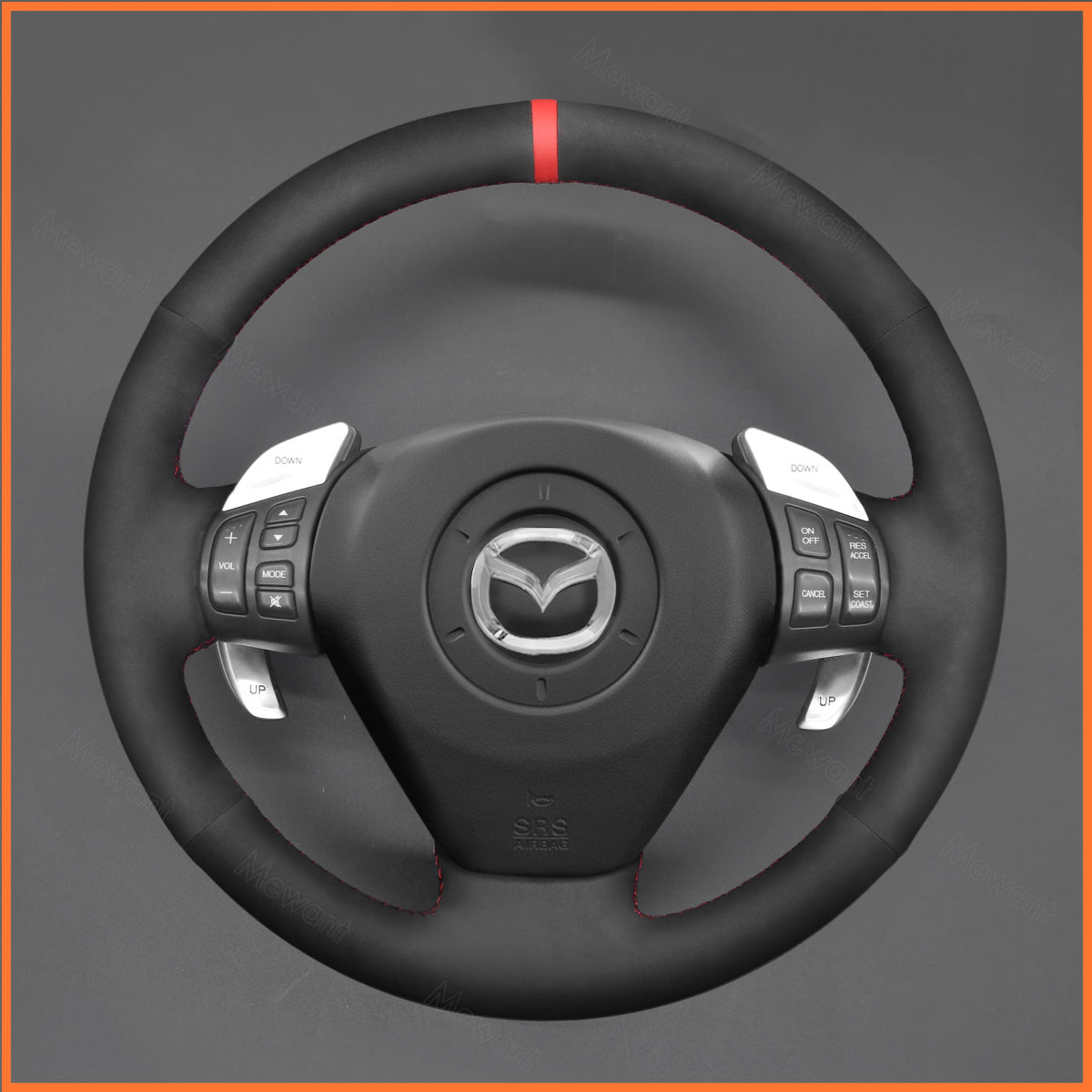 MEWANT Lenkradbezug für Mazda RX-8 RX8 2003-2008