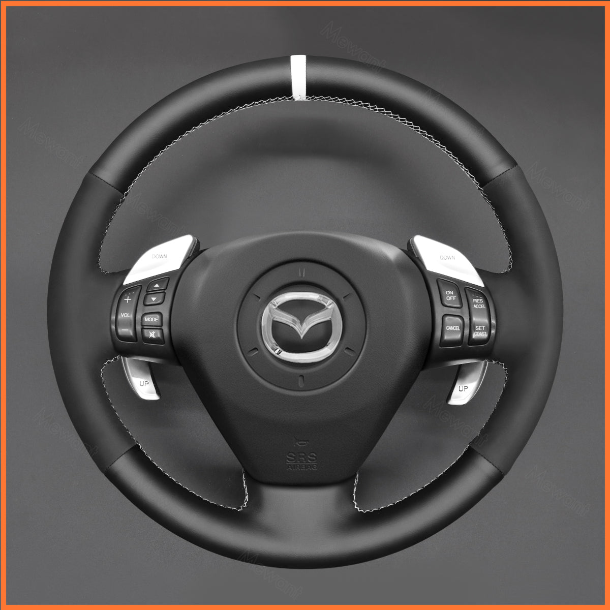 MEWANT Lenkradbezug für Mazda RX-8 RX8 2003-2008