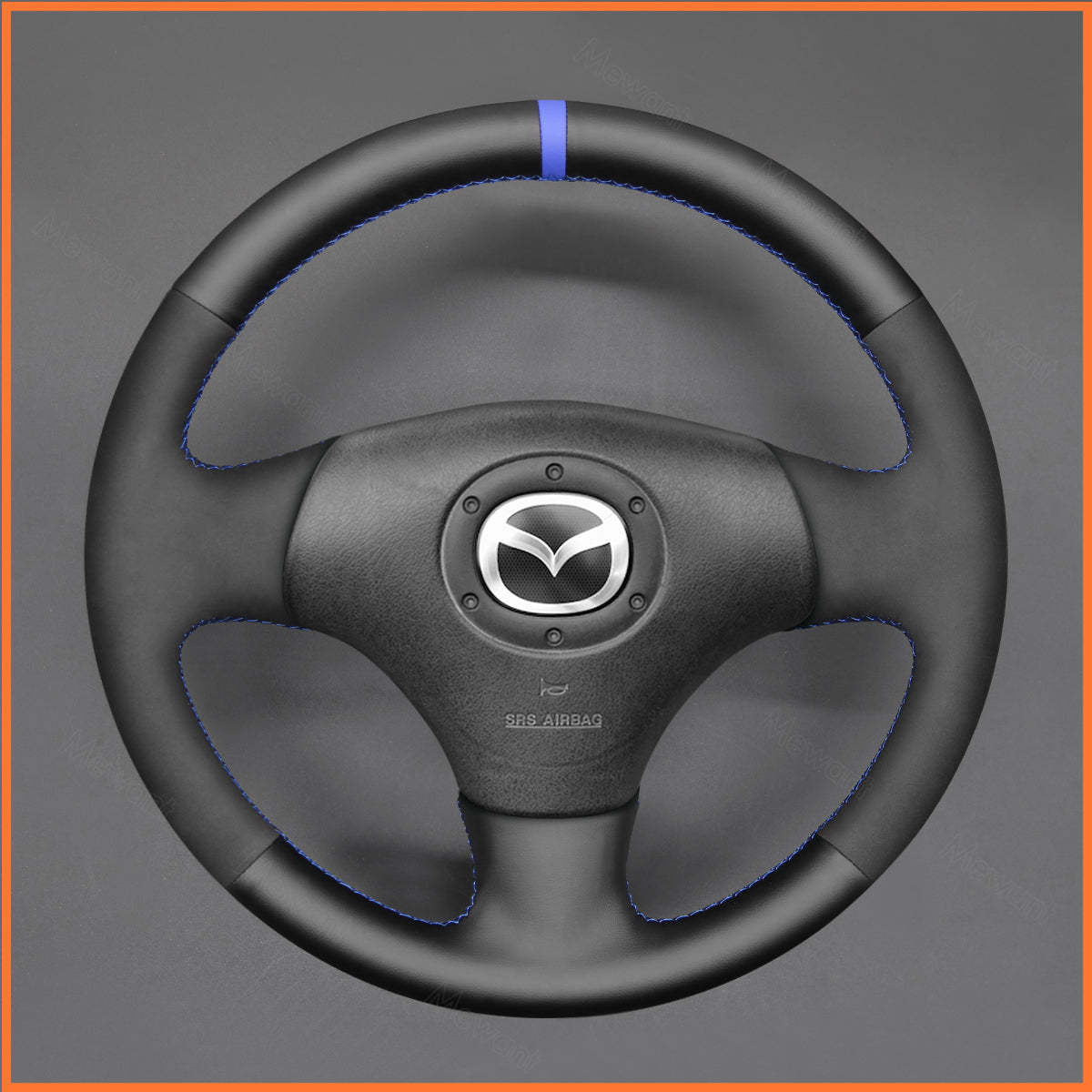 MEWANT Lenkradbezug für Mazda MX-5 MX5 Miata NB 1999-2005  / Protege5 2002-2003