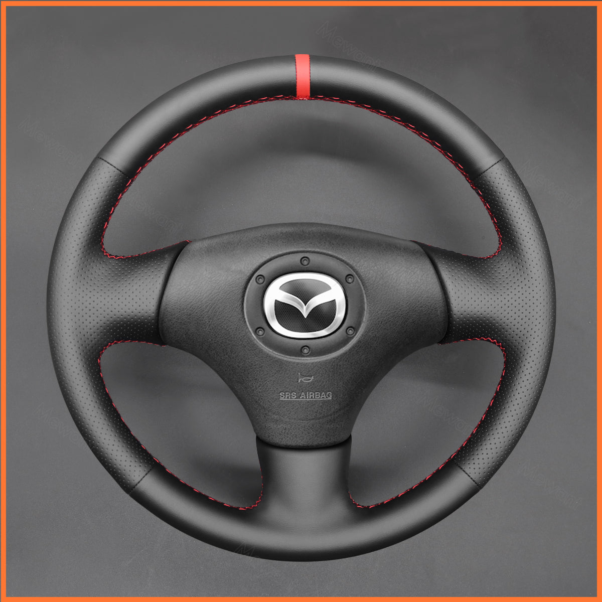 MEWANT Lenkradbezug für Mazda MX-5 MX5 Miata NB 1999-2005  / Protege5 2002-2003
