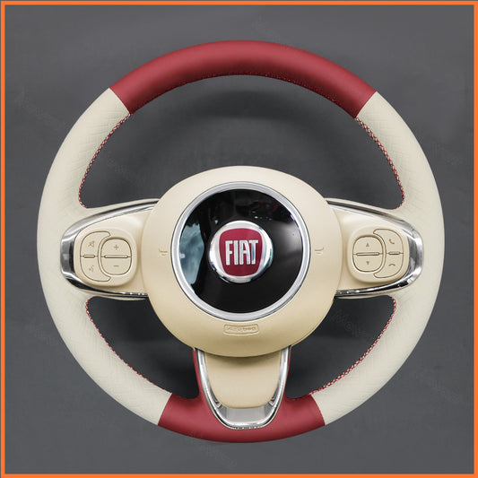 MEWANT Lenkradbezug für Fiat 500 2015-2021 / 500C 2016-2021