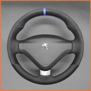 MEWANT steering wheel cover for Peugeot 207 2010-2012 / 207 CC 2007-2015 / 207 SW 2011-2013