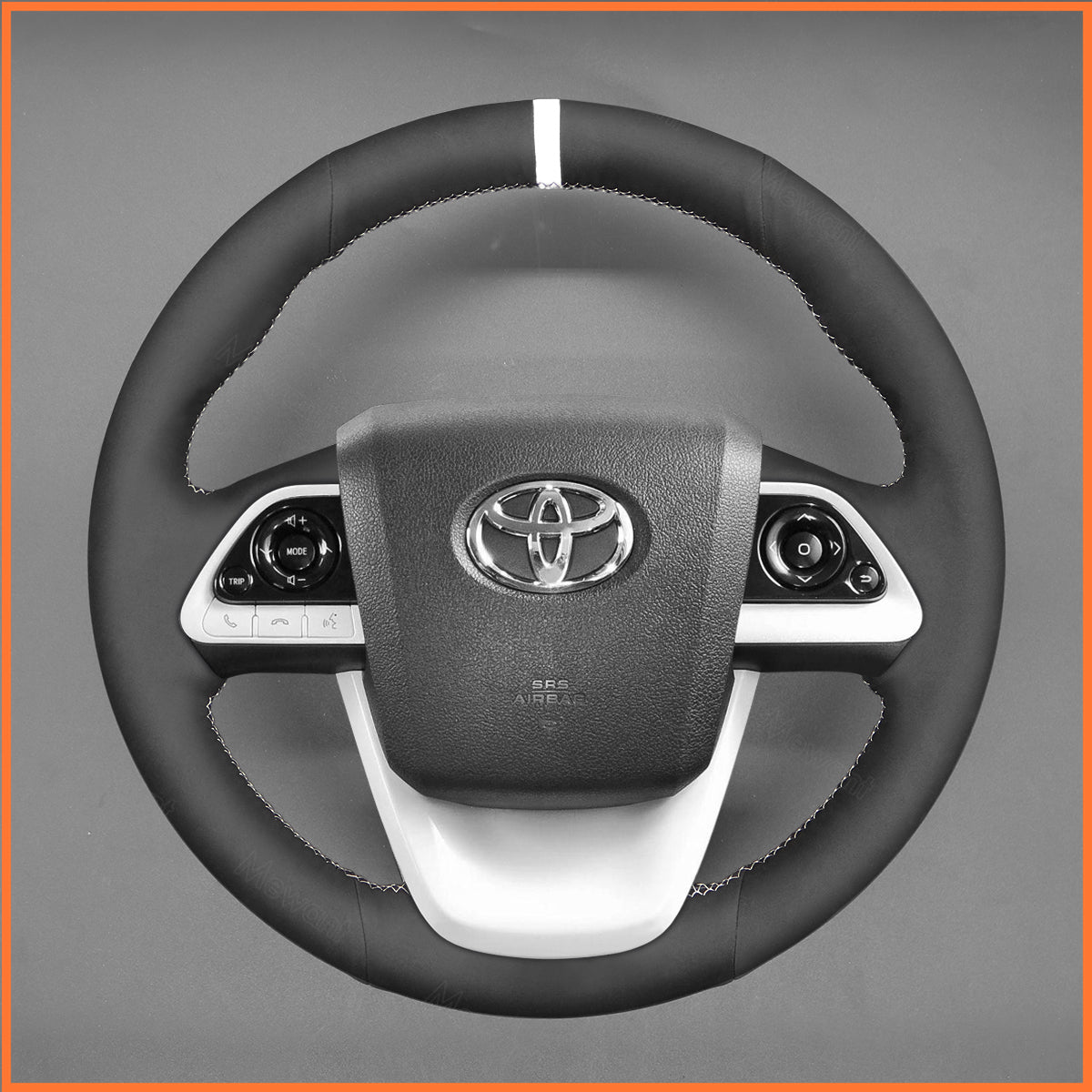 MEWANT Lenkradbezug für Toyota Prius IV(XW50) 2015-2023 / Mirai 2016-2019