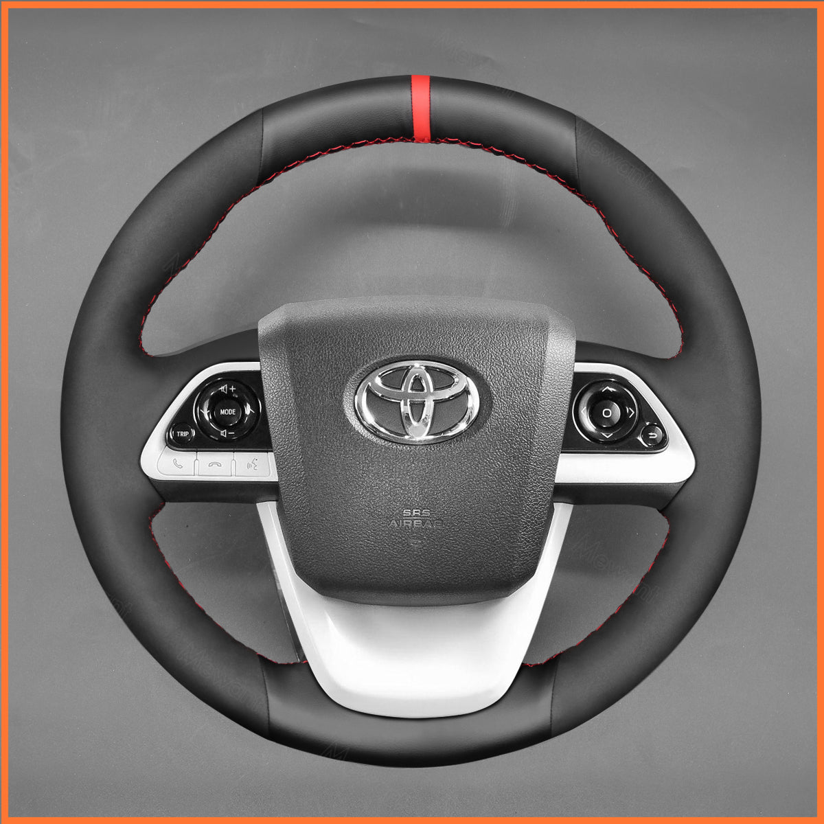 MEWANT Lenkradbezug für Toyota Prius IV(XW50) 2015-2023 / Mirai 2016-2019