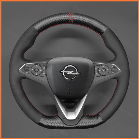 MEWANT Lenkradbezug für Opel Astra (K) 2015-2020 / Combo 2018-2020 /  Corsa (E|F)  / Grandland X 2017-2020