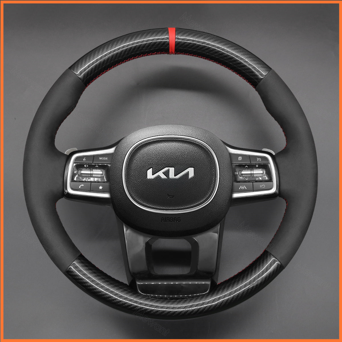 MEWANT steering wheel cover for Kia Sorento 2024-2025