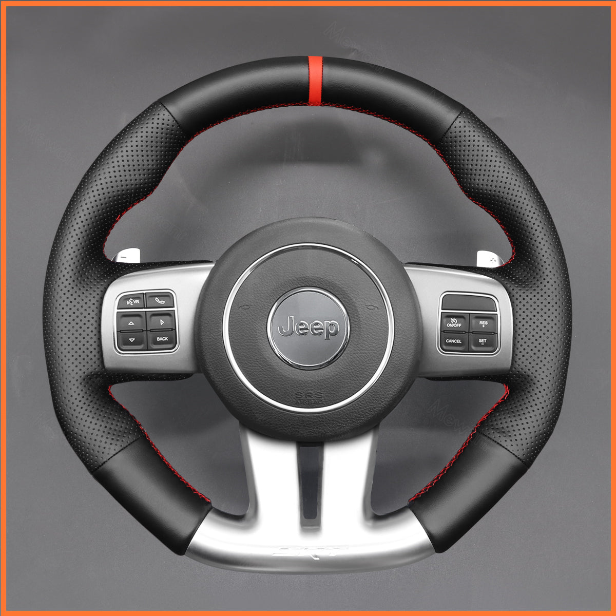 MEWANT Lenkradbezug für Jeep Grand Cherokee (SRT) 2012-2013