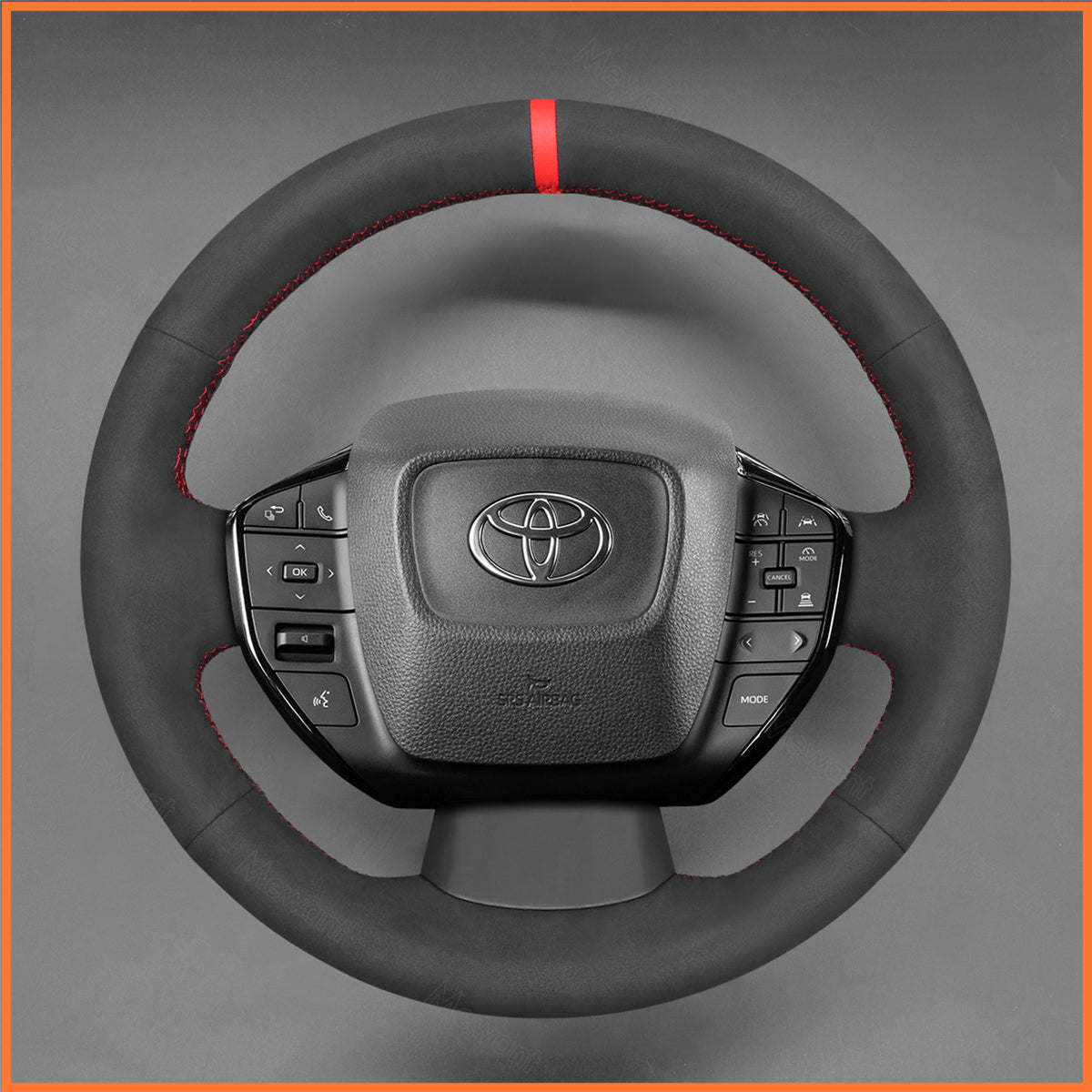 MEWANT Lenkradbezug für Toyota Prius VI (XW60) 2023-2024 / bZ4X 2022-2024
