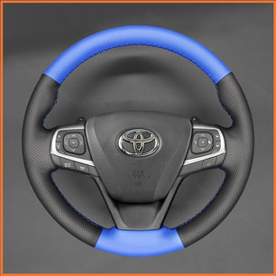 MEWANT Lenkradbezug für Toyota Avensis 2015-2019 / Camry 2015-2017 / Verso 2016-2018 / Avalon 2013-2018 / Previa (Estima) 2016-2020 / Harrier 2013-2020 / Noah (Voxy) 2014-2020 / Premio 2016-2020