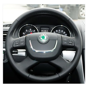 MEWANT Lenkradbezug für Skoda Octavia 2009-2013 / Skoda Citigo 2011-2012 /  Skoda Roomster  / Skoda Fabia / Superb 2008-2013