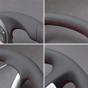 MEWANT Lenkradbezug für Opel Astra (K) / Corsa (E) / Crossland X/Grandland X/Insignia (CT) B/Karl/Zafira (C) Lenkradbezug per Hand Nähen - Mewant.de