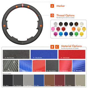 MEWANT Lenkradbezug für Opel Astra OPC 2012 - 2015 / Astra GTC OPC 2012 - 2018 - Mewant.de